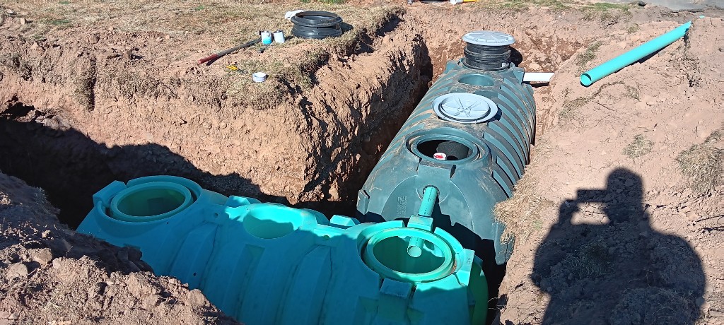 Septic tank installation in Wallingford, Connecticut